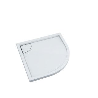 Schedline Brodzik kompozytowy Stabilsound Plus® Erida 90x90x5 cm R55, półokrągły, Gwarancja 15 lat